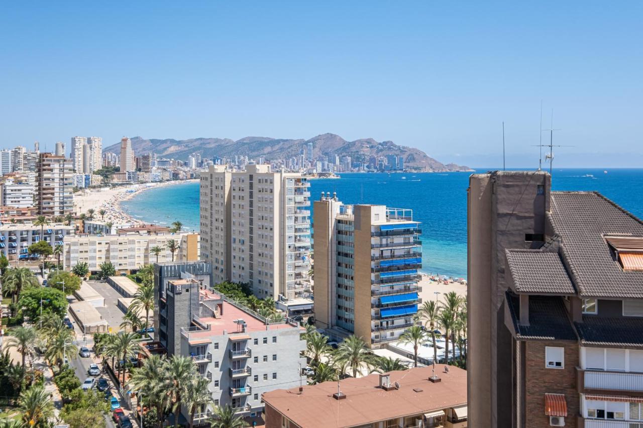 Апартаменты Penthouse Bella Vista Бенидорм Экстерьер фото