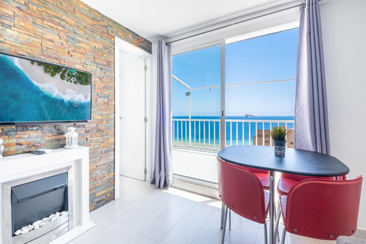 Апартаменты Penthouse Bella Vista Бенидорм Экстерьер фото