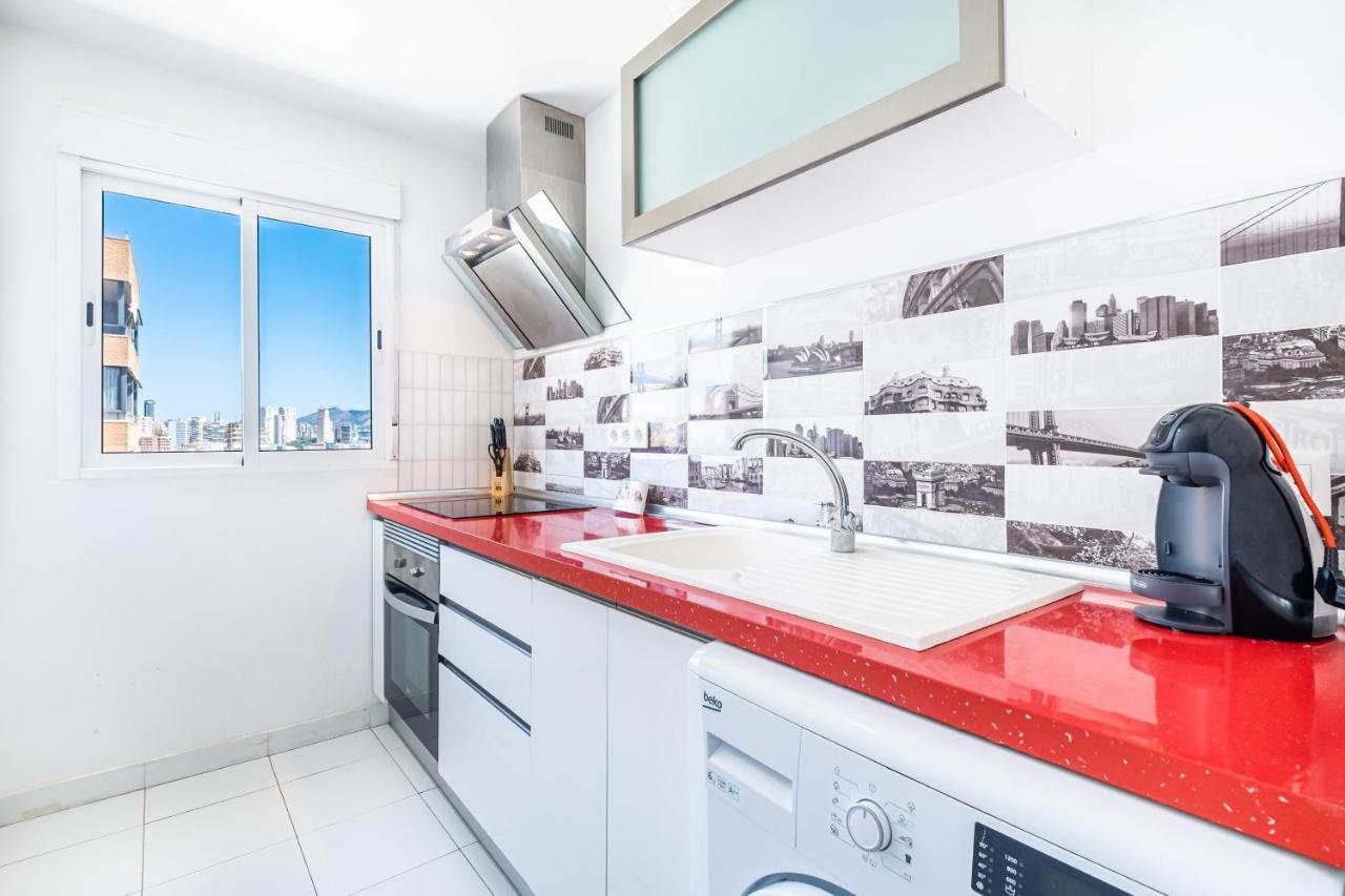 Апартаменты Penthouse Bella Vista Бенидорм Экстерьер фото