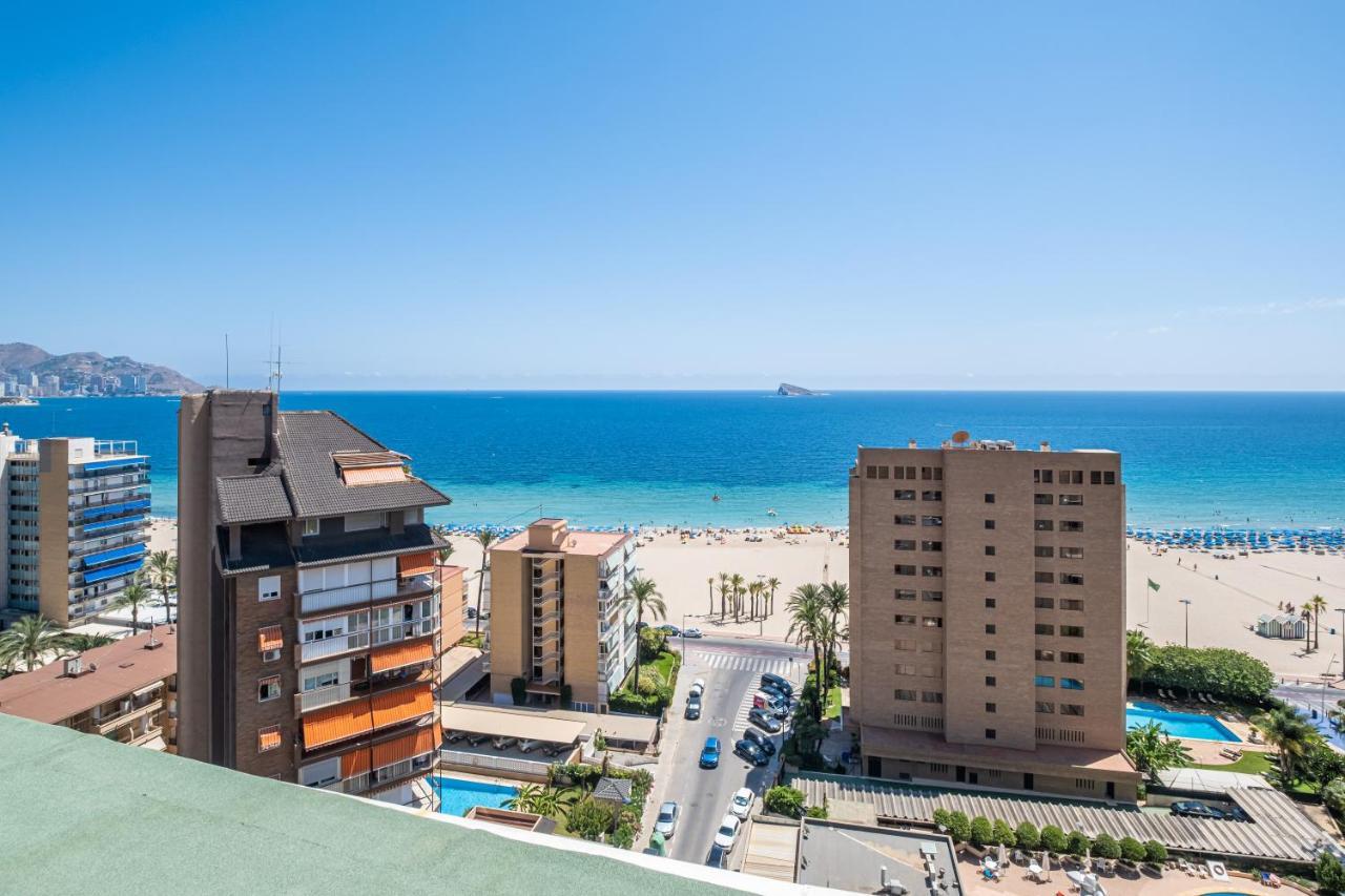 Апартаменты Penthouse Bella Vista Бенидорм Экстерьер фото